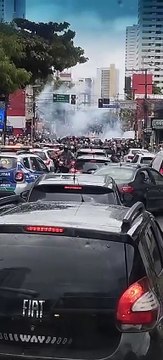 Peleas de hinchas en Brasil