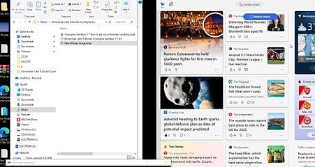 Asteroid and earth 2032 part 1