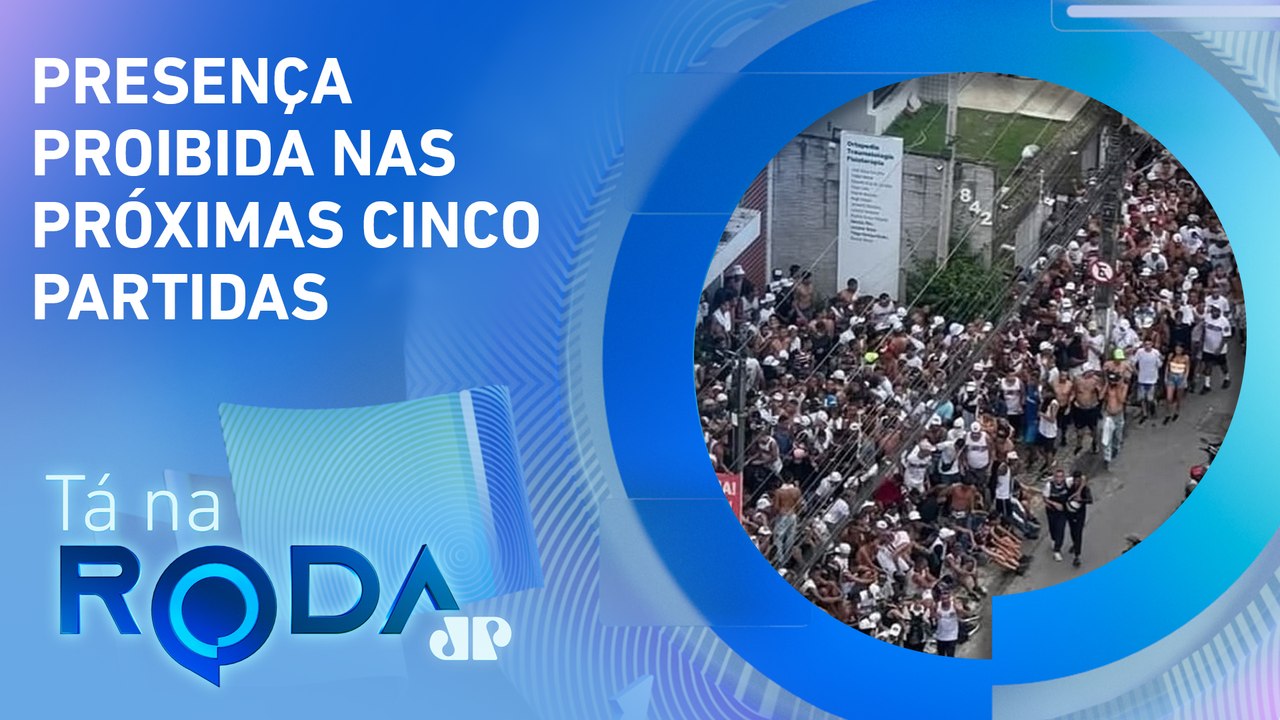 TORCIDAS organizadas promovem BRIGA GENERALIZADA em Recife | TÁ NA RODA