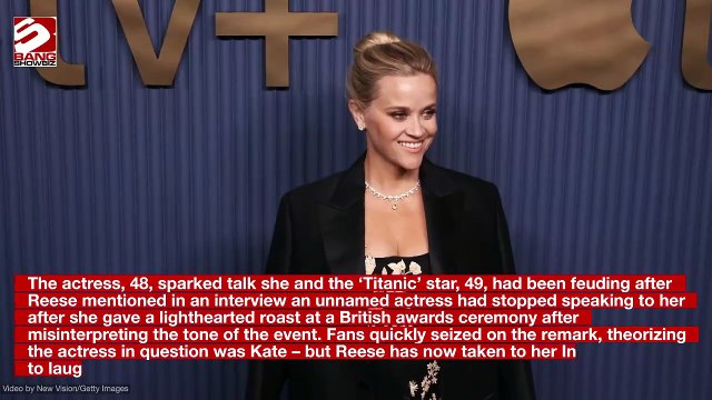 Reese Witherspoon shuts down rumors she’s had a years-long feud with Kate Winslet