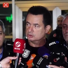 Acun Ilıcalı: "Taraftarlara ve takıma teşekkürler"