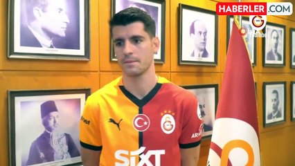 Alvaro Morata Galatasaray'a Katıldığı İçin Mutlu