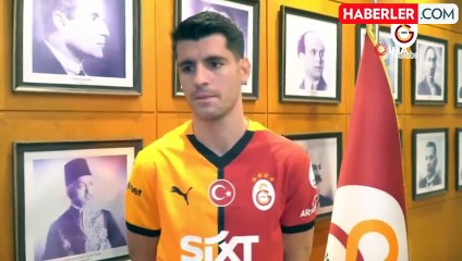 Alvaro Morata Galatasaray'a Katıldığı İçin Mutlu