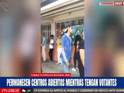 Carabobeños continúan asistiendo a centros electorales para elegir proyectos comunales
