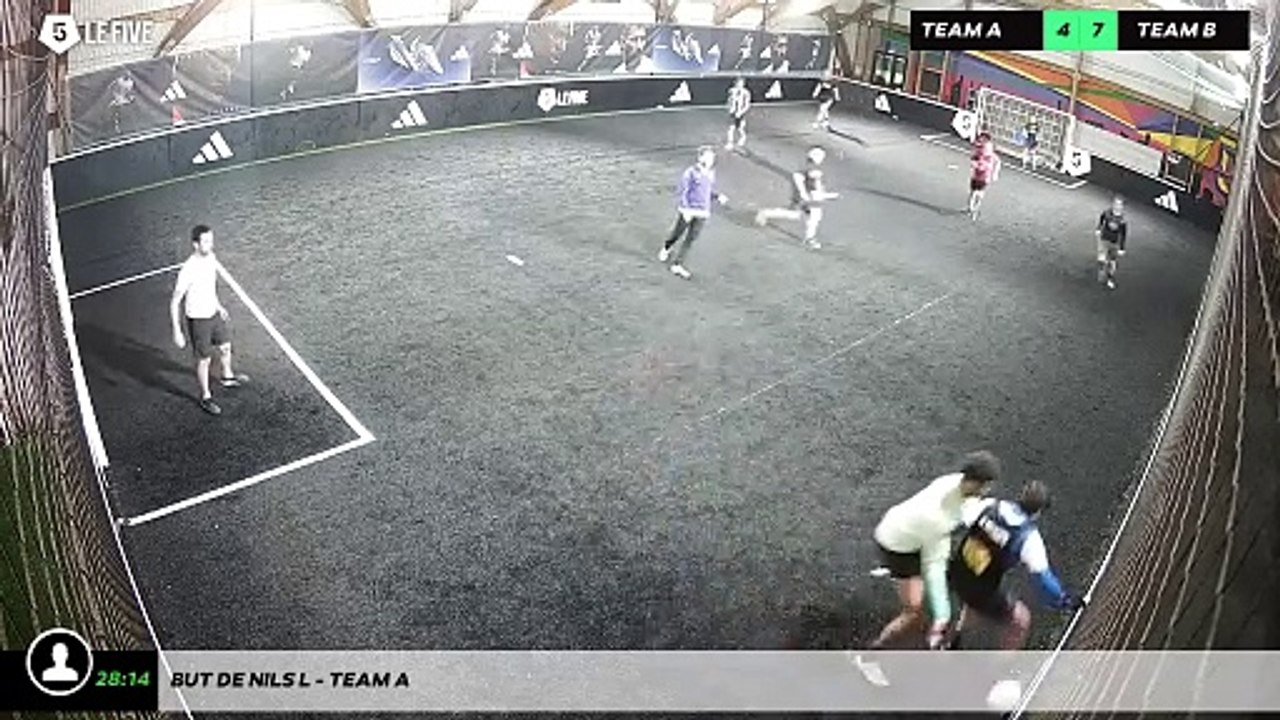 But de Nils L - Team A