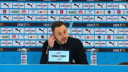 OM 3-2 OL : La réaction de Roberto De Zerbi