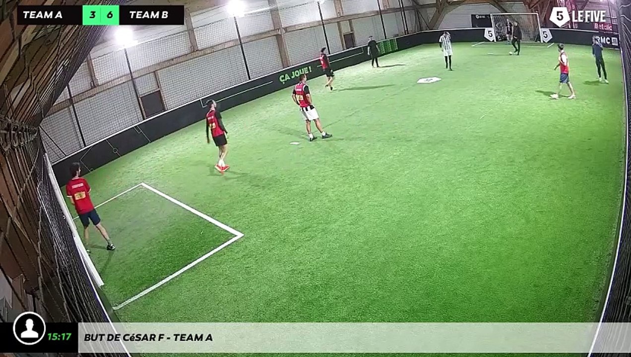 But de César F - Team A