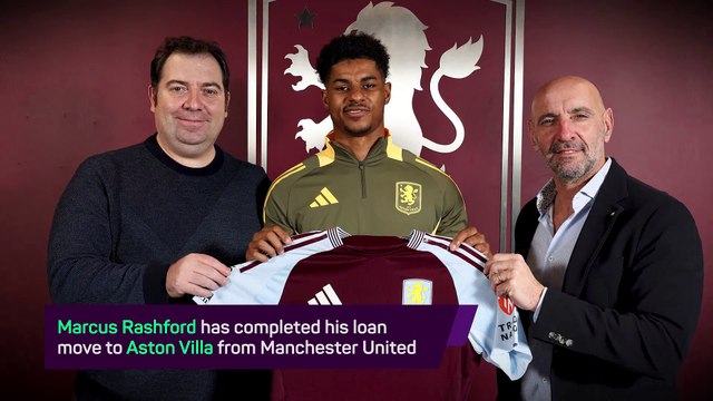 Breaking News - Marcus Rashford completes Aston Villa loan move
