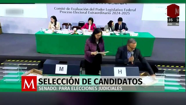 Comité de Evaluación del Legislativo inicia insaculación de aspirantes en Elección Judicial