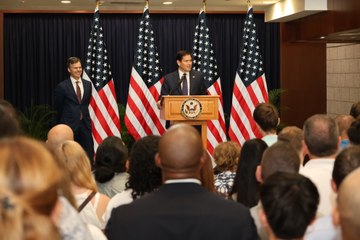 Rubio se reunió con personal de la embajada de EEUU en Panamá