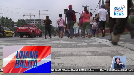 Viral online – Traffic light sa Marikina, 10 segundo lang ang timer sa pedestrian lane | Unang Balita