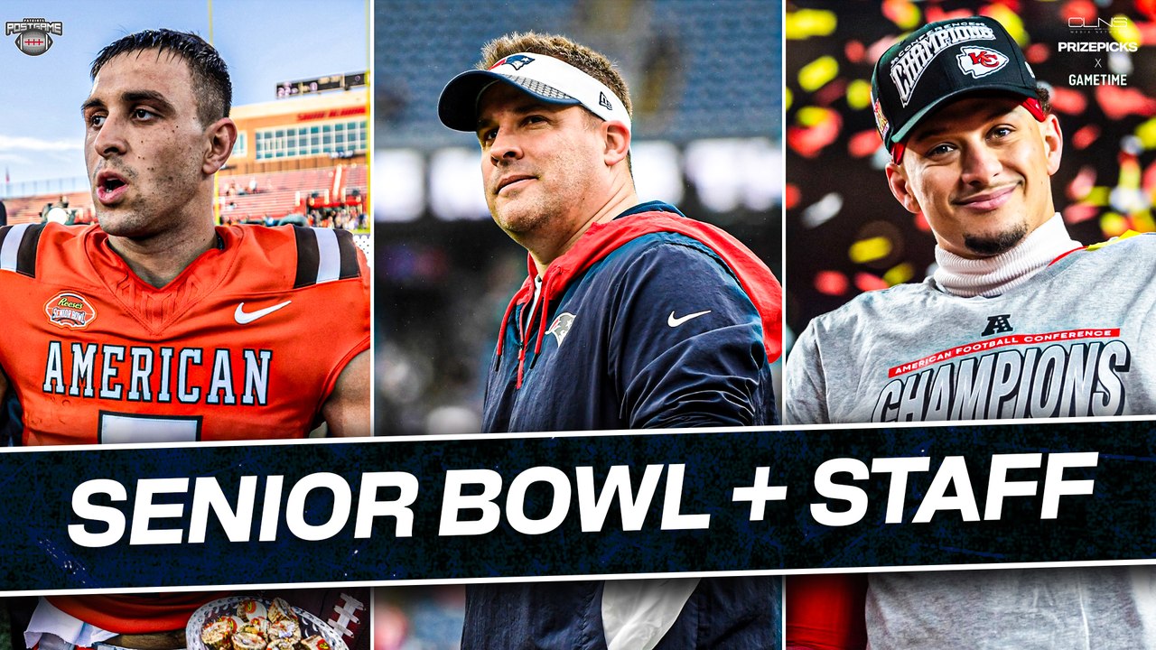 LIVE: Patriots coaching staff + Senior Bowl wrap up | Patriots Postgame