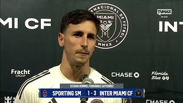 Tadeo Allende jugador del Inter Miami que anotó uno de los goles