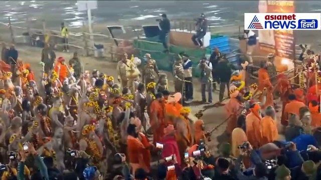 बसंत पंचमी पर सबसे पहले श्री पंचायती अखाड़ा महानिर्वाणी, श्री शंभू पंचायती अटल अखाड़ा का अमृत स्नान