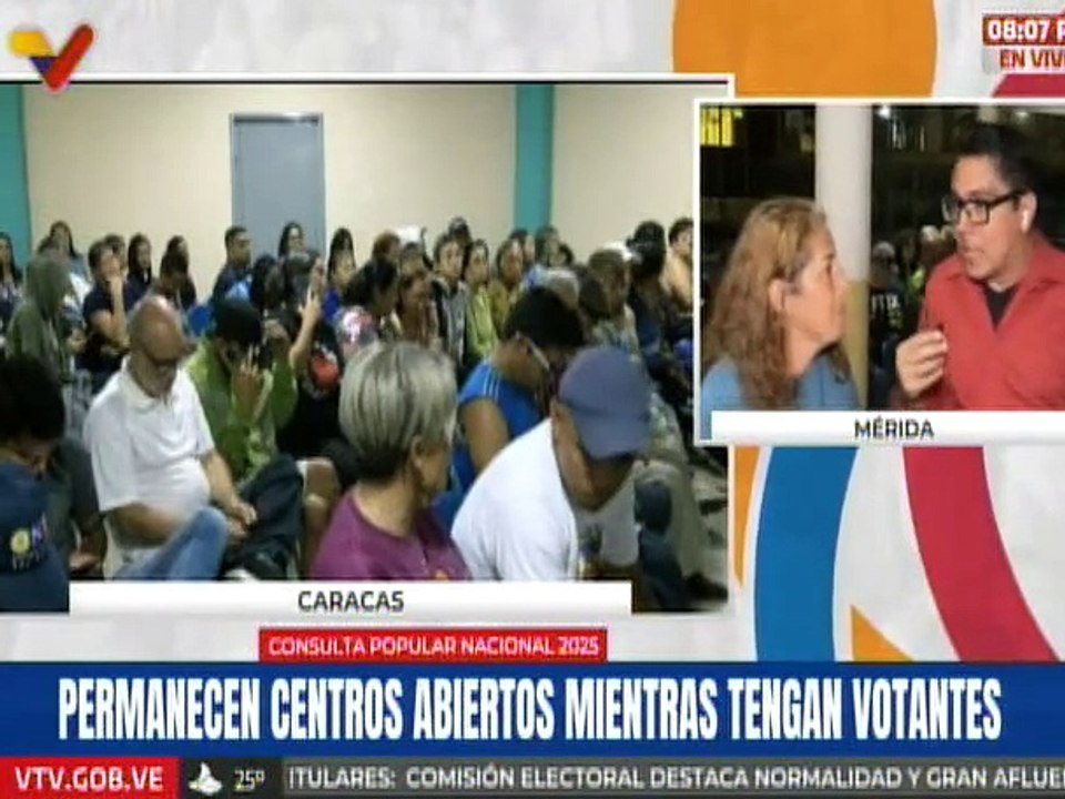 Merideños expresan su felicidad por la oportunidad de expresión a través del voto para las comunas
