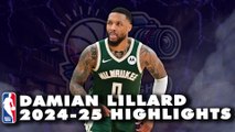 DAMIAN LILLARD 2024-25 NBA SEASON HIGHLIGHTS WITH THE MILWAUKEE BUCKS