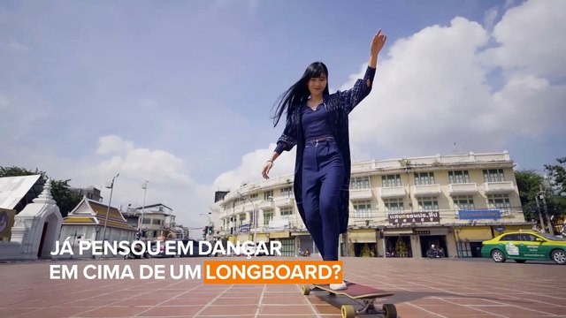 Hobbies Inusitados: Dançarina de longboard