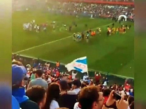 Desde la hinchada del Club Nacional de Football - Nacional 2, Peñarol 1 - Clásico del 07/10/2024