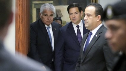 Mulino y Rubio hablaron sobre el Canal de Panamá, ¿en qué quedó la tensión?