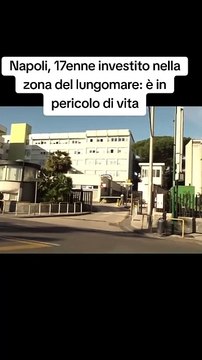 Napoli, 17enne investito nella zona del lungomare