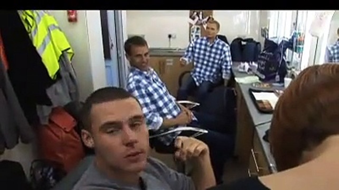 (2010) Behind The Scenes 'Train crash'