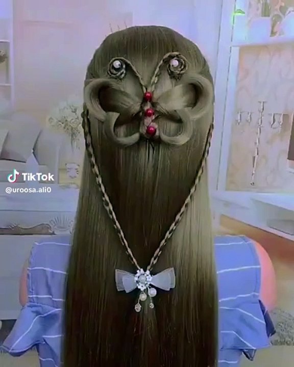 Easy hair style