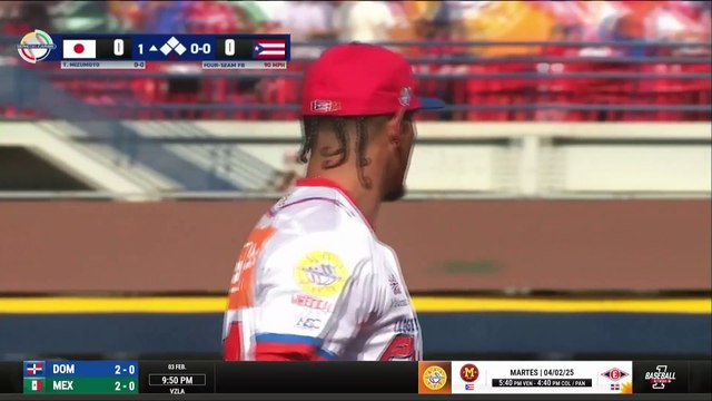 Resumen del juego SERIE DEL CARIBE Japan Breeze vs Indios de Mayaguez | 02 de febrero 2025