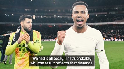 Five-star Arsenal thrash Man City - Data Review