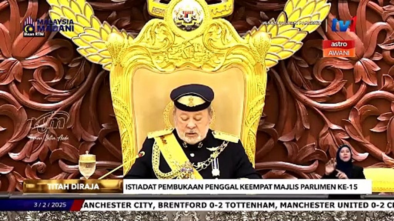 Agong seru semua pihak jayakan Kempen Melawat Malaysia 2026