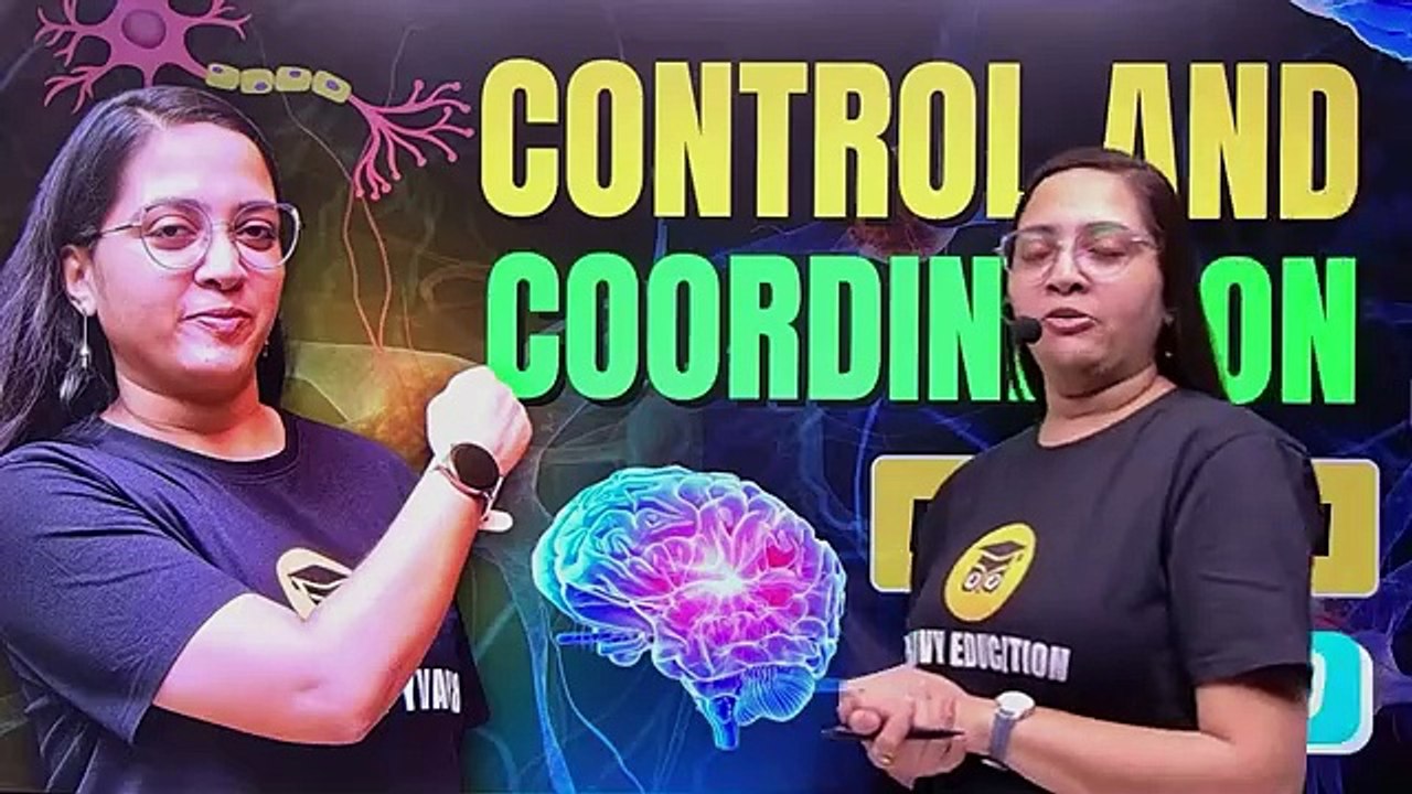 Control And Coordination | Part 1 | CLASS 10 Science | NCERT | | Dimple Ma'am
