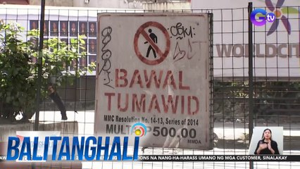 Priority dapat ang pedestrian sa mga lehitimong tawiran maliban sa intersection o stop light, batay sa batas | Balitanghali