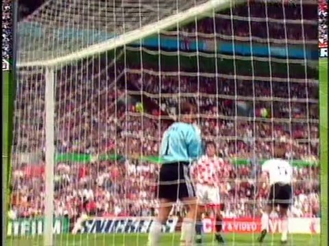1996 UEFA European Football Championship Germany v Croatia 23 June 1996 ZDF