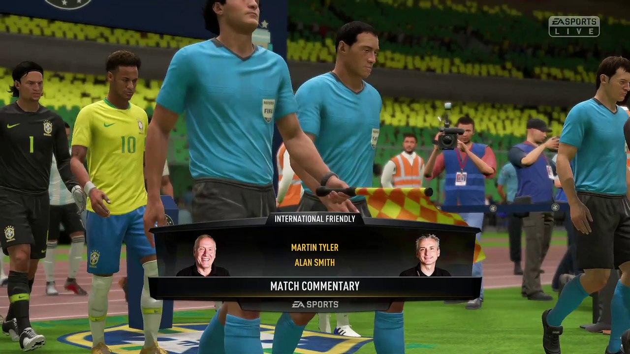 FIFA 19 - UEFA Super Cup Final | Brazil vs Argentina | Epic South American Clash 05