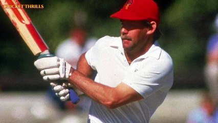 David Hookes 143 Not Out off 152 Balls 201 Mins 17 Fours S.R 94.07 First Test Hundred SL vs Aus Ist Test Kandy April 1983