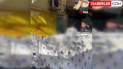 Sandalyede ölü bulunan şahsın katil zanlısı olan kadın, kameralardan yakalandı