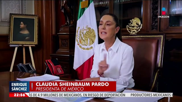 Sheinbaum rechaza acusaciones de Trump sobre alianza con narcotraficantes