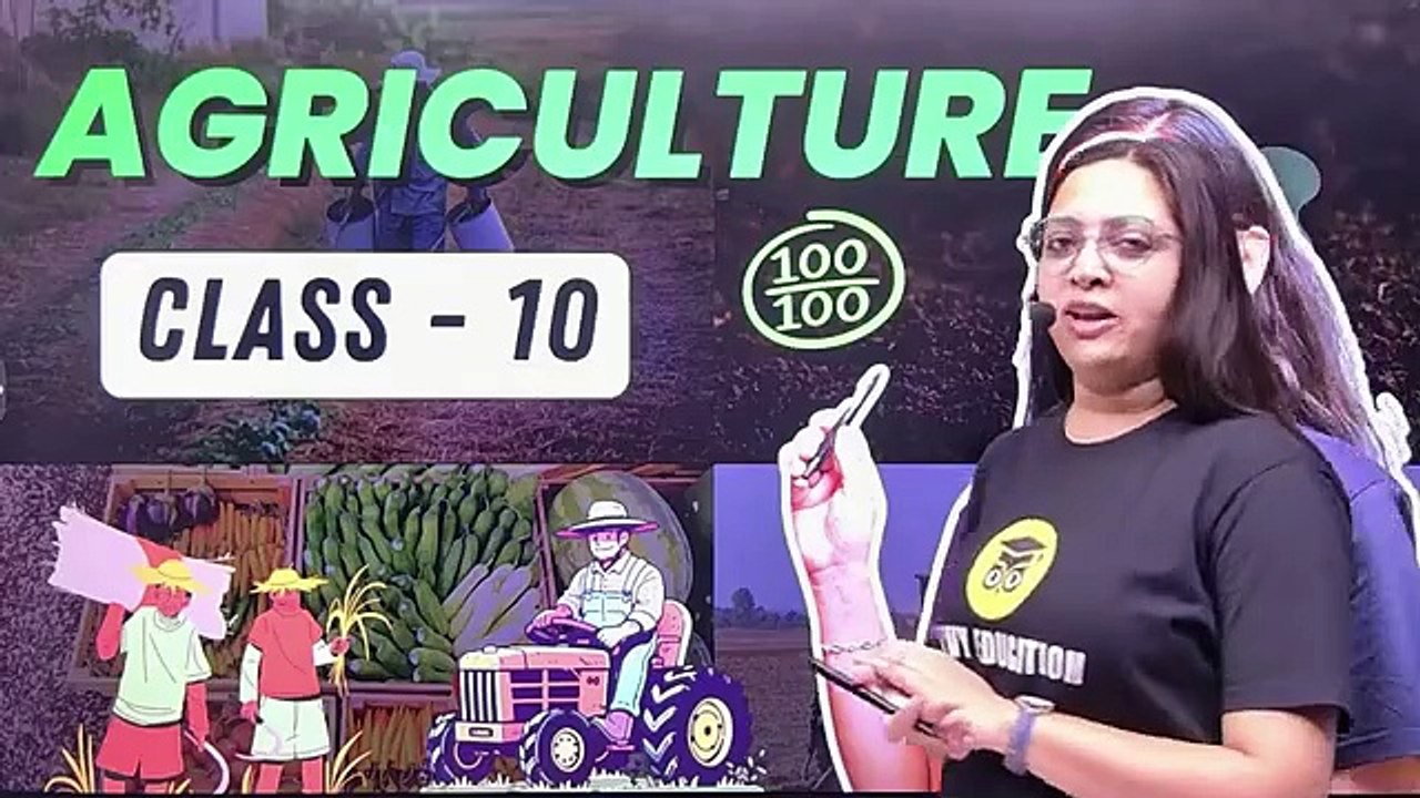 Agriculture 🌿 | One shot 🎯 | Class 10 Geography