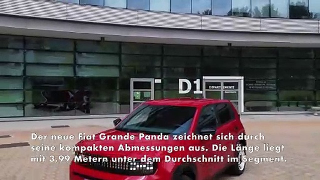 Der Fiat Grande Panda - Unverkennbar italienisches Design, inspiriert von einer Markenikone