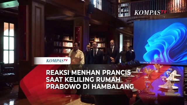 Reaksi Menhan Prancis saat Keliling Rumah Presiden Prabowo di Hambalang