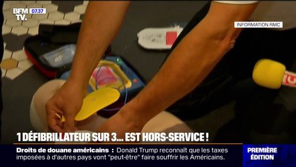 Défibrillateurs: 1 sur 3 est hors-service en France