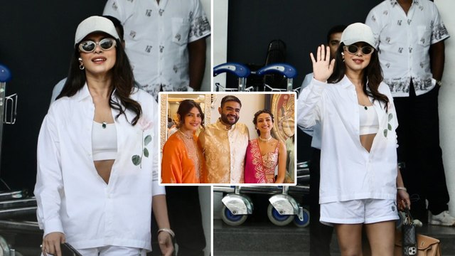 Priyanka Chopra Jonas Turns Heads In Mumbai, Raising The Heat With Her Stylish Arrival In The City!