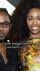 #Kendrick #Lamar takes another subtle dig at #Drake in feud with Canadian tuxedo at #Grammys #shorts