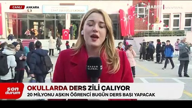 20 milyonu aşan öğrenci için yeniden ders zili çaldı