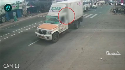 அலட்சியத்தால் பறிபோக இருந்த உயிர்| நூலிழையில் தப்பிய CCTV காட்சி