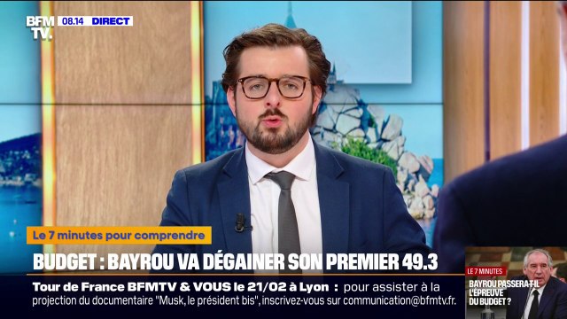 Motion de censure: Tout n'est pas figé au moment où nous parlons , indique Philippe Brun (PS)