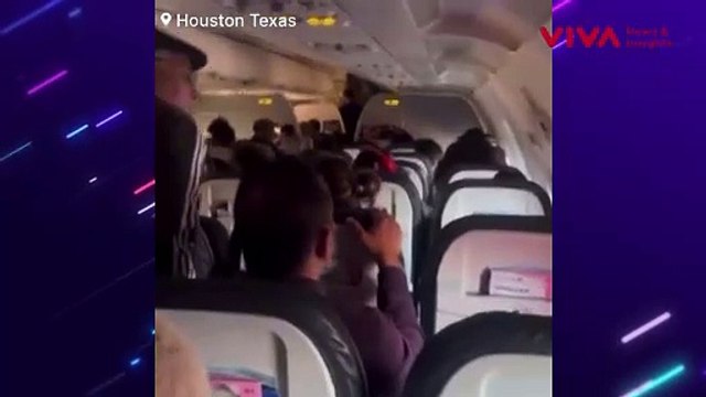 Detik-detik Pesawat Terbakar Saat Ingin Lepas Landas