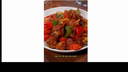 Stir-Fried Chicken with Five Fruits & Vegetables