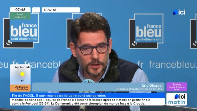 Passage à la fibre : Eric Gicquel, directeur de concession chez THD 42