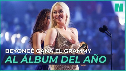 Beyoncé gana por primera vez en su carrera el Grammy al álbum del año