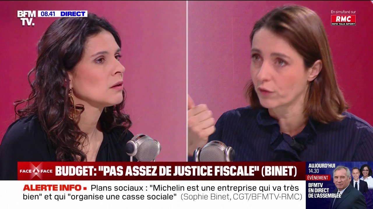 "Il faut des barrières douanières pour protéger l'industrie européenne", déclare Sophie Binet (CGT)